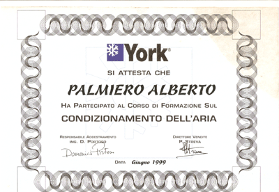 Condizionamento dell'Aria york